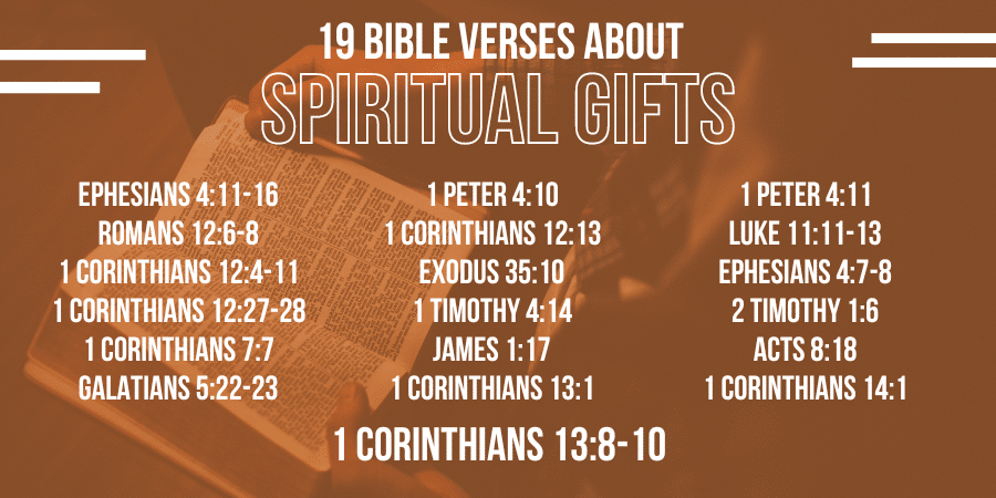 Bible verses on spiritual gifts