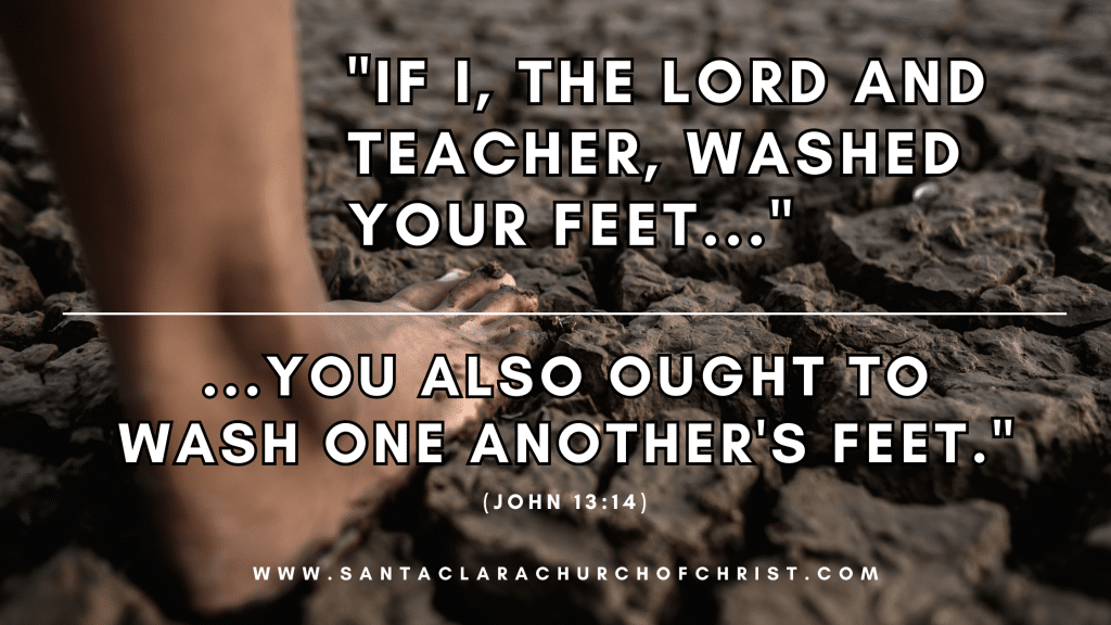 why did Jesus wash the disciples feet?